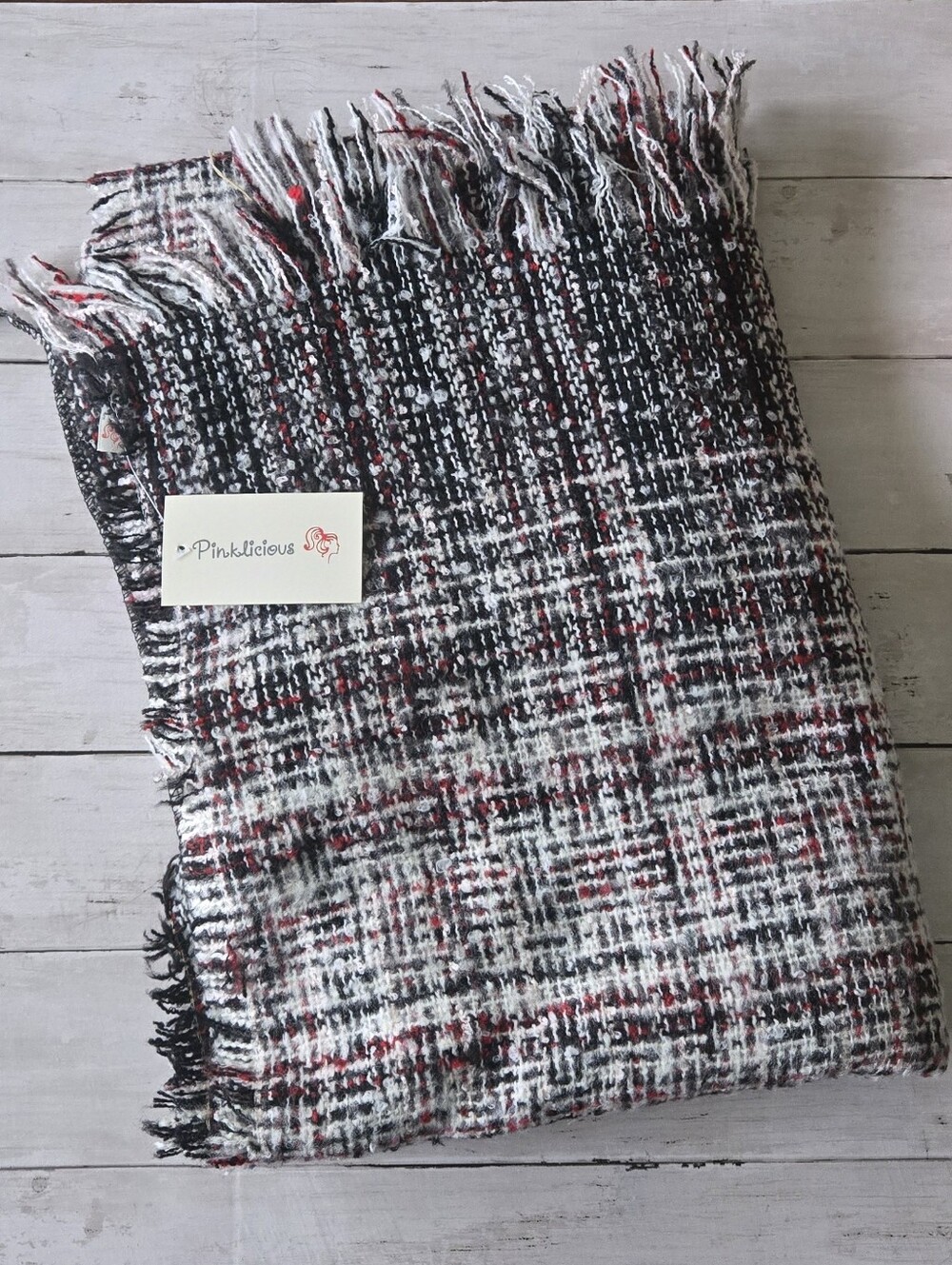 Cozy Blanket Shawl From Pink Lily